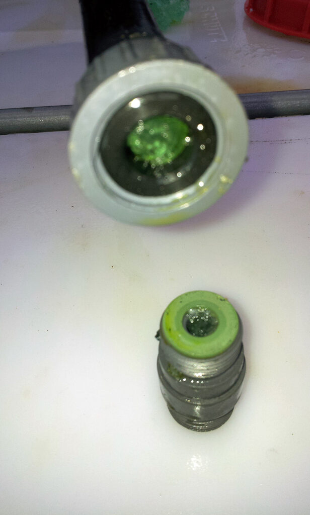 Verstopfung Rohrleitung beseitigen