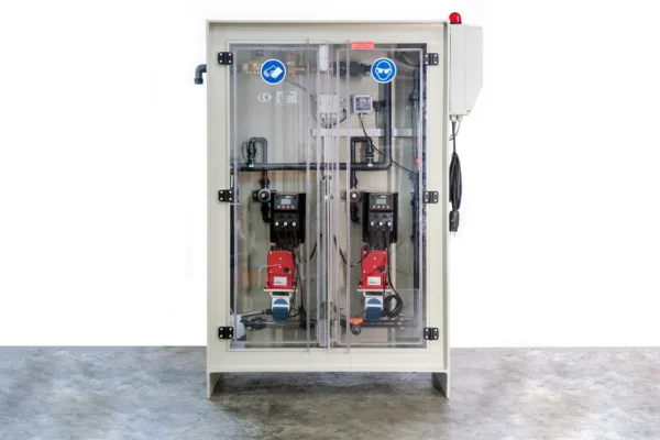 Chemikalien-Dosieranlage als Standanlage, medienbeständig